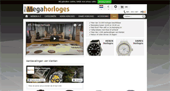 Desktop Screenshot of megahorloges.nl